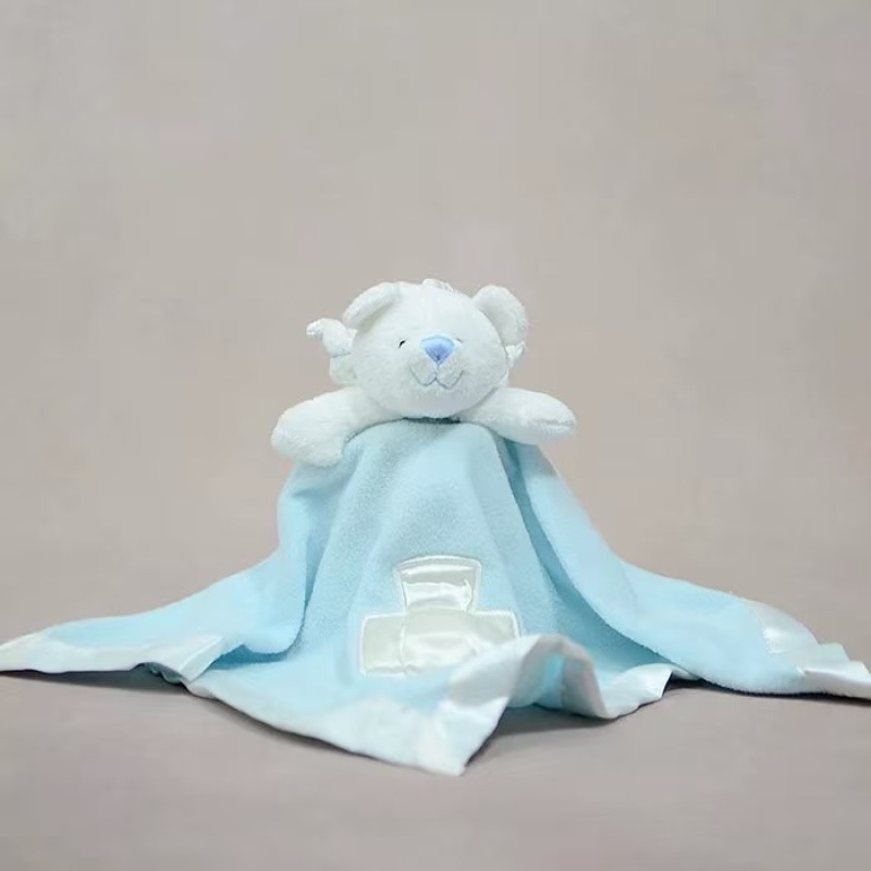 Teddy Bear Supplier - OEM Custom Velour Comforter Blanket