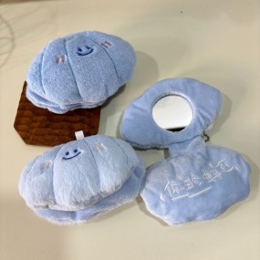 Pearl Clam Keychain Factory - OEM Custom Mini Mirror Toy