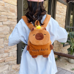 Plush Backpack Supplier - OEM Custom Kapi Bara Design