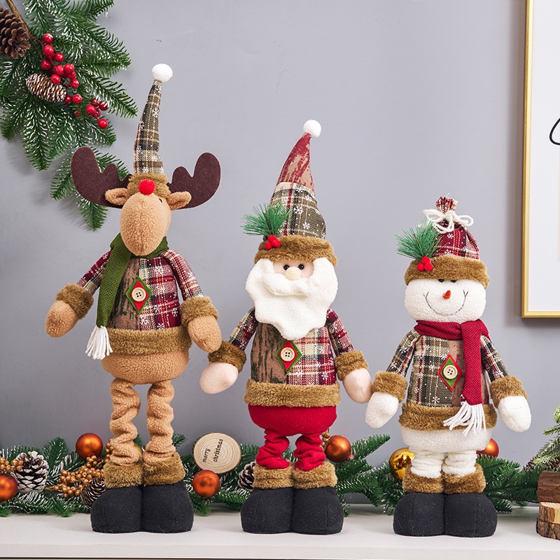 Christmas Doll Supplier - OEM Custom Santa Claus Elk