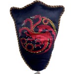 Dragon Pillow Supplier - OEM Custom Three-Head Red Design