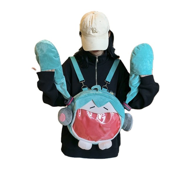 Coin Wallet Factory - Hatsune Keychain Pendant Messenger Bag