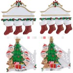 Christmas Decor Factory - Handwritten Name Resin Pendants