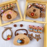 Hair Decor Manufacturer - Sweet Capybara Student Clip Set
