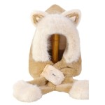Plush Hat Manufacturer - Fox Ears Hooded Autumn Winter Hat