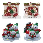 Resin Ornament Manufacturer - DIY Family Name Tree Decor