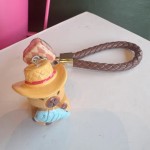 Keychain Factory - Resin Capybara Backpack Pendant