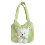 Plush Handbag Manufacturer - 3D Teddy Bear Shoulder Bag