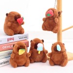 Plush Keychain Manufacturer - 12cm Capybara Bag Pendant