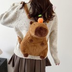 Plush Backpack Manufacturer - Creative Capybara School Bag
