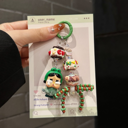 Phone Chain Factory - Hand-Painted Beads Bag Pendant