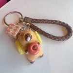 Keychain Factory - Resin Capybara Backpack Pendant