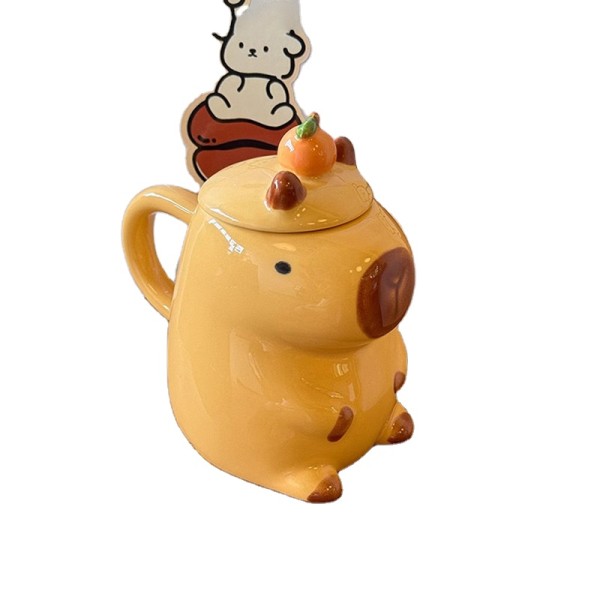 Latte Cup Factory - Cartoon Capibala Household Mug