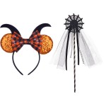 Halloween Headband Factory - Pumpkin Bat Party Headband
