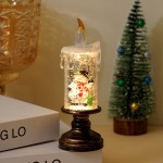 Luminous Decor Factory - LED Light Candle Christmas Crafts