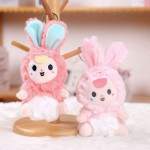 Plush Keychain Manufacturer - Kawaii Rabbit Car Decor