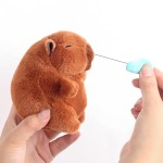 Keychain Factory - Soft Capybara Stretch Pendant