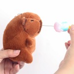 Plush Keychain Manufacturer - 12cm Capybara Bag Pendant