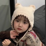 Children Hat Factory - Knitted Ear Protection Winter Hat