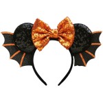 Halloween Headband Factory - Pumpkin Bat Party Headband
