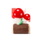 Umbrella Pendant Factory - Mushroom Furball Doll Red Umbrella