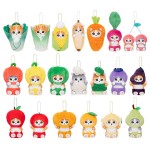 Keychain Factory - Vegetables Fruits Plush Key Chain