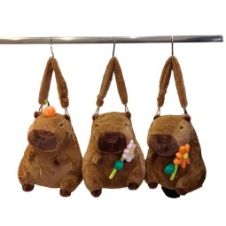 Plush Backpack Manufacturer - Creative Capybara School Bag