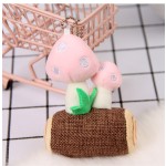 Umbrella Pendant Factory - Mushroom Furball Doll Red Umbrella