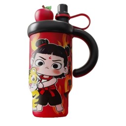 Thermos Cup Manufacturer - Nezha Themed Stainless Steel Cup