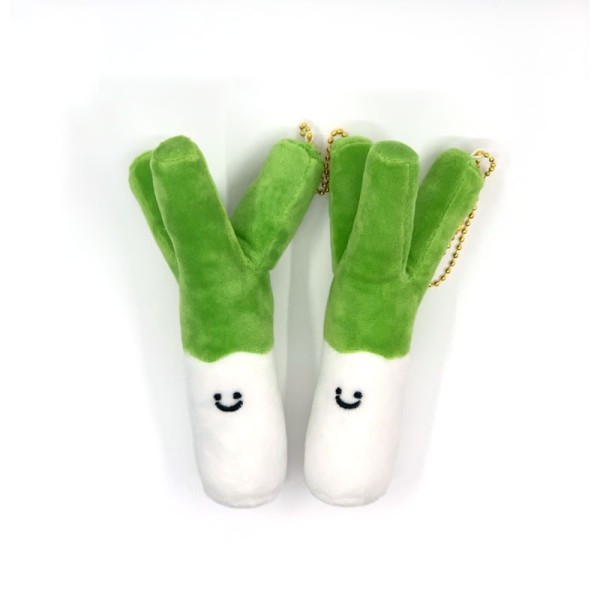 Keychain Factory - Big Spring Onion Plush Pendant