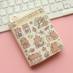 PU Wallet Manufacturer - Cartoon Capybara ID Card Holder