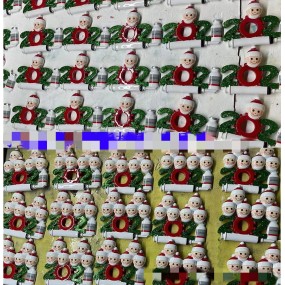 Resin Ornament Manufacturer - DIY Family Name Tree Decor