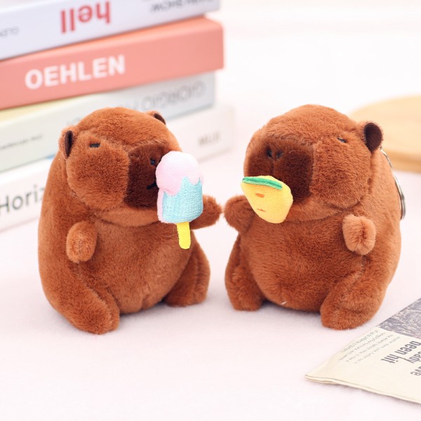 Keychain Factory - Soft Capybara Stretch Pendant