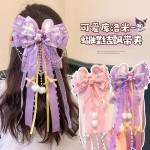 Hairpin Factory - Pink Bow Lolita Tiara Necklace