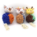 Cow Plush Toy Manufacturer - OEM Custom Pet Chew Molar Toy