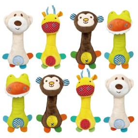 Pet Plush Toy Supplier - OEM Custom Bear Monkey Giraffe