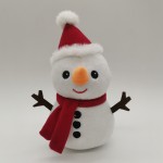Snowman Plush Toy Supplier - OEM Custom Christmas Gift Design