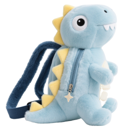 Dinosaur Backpack Supplier - OEM Custom Cartoon Blue Design