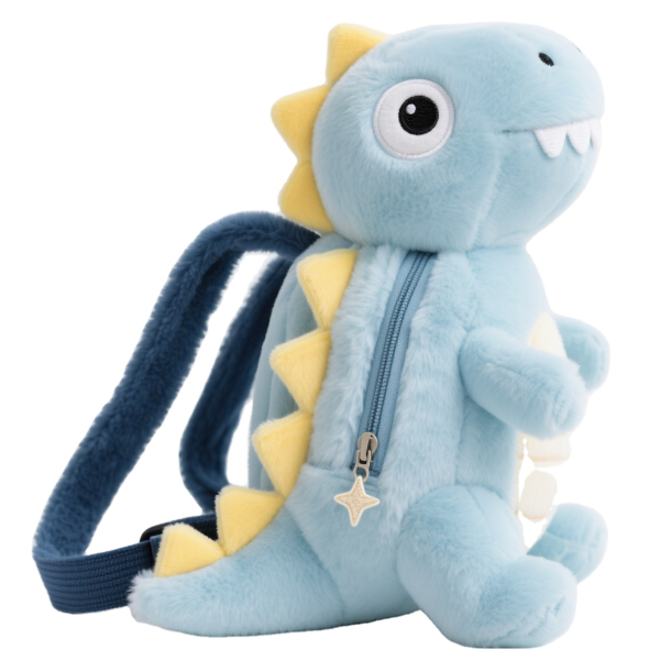 Dinosaur Backpack Supplier - OEM Custom Cartoon Blue Design