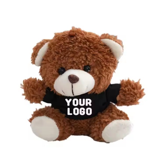 Plush Keychain Manufacturer - OEM Custom Logo T-shirt