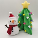Snowman Plush Toy Supplier - OEM Custom Christmas Gift Design