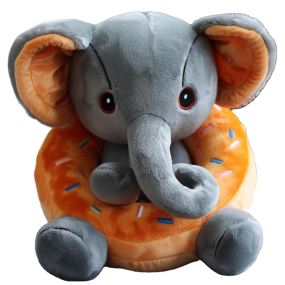 Elephant Plush Doll Supplier - OEM Donut Series Stuffed Toy