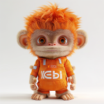 Monkey Plush Toy Manufacturer - OEM Custom Big Eyed Sitting