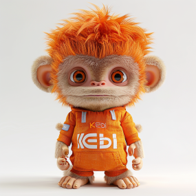Monkey Plush Toy Manufacturer - OEM Custom Big Eyed Sitting