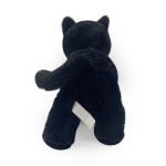 Black Cat Plush Supplier - OEM Custom Purple Collar Design