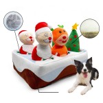 Christmas Dog Toy Supplier - OEM Hide Seek Squeaky Toy