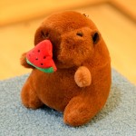Capybara Keychain Manufacturer - OEM Custom Mini Stuffed Pendant