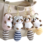 Racoon Keychain Supplier - OEM Custom Backpack Pendant Toy
