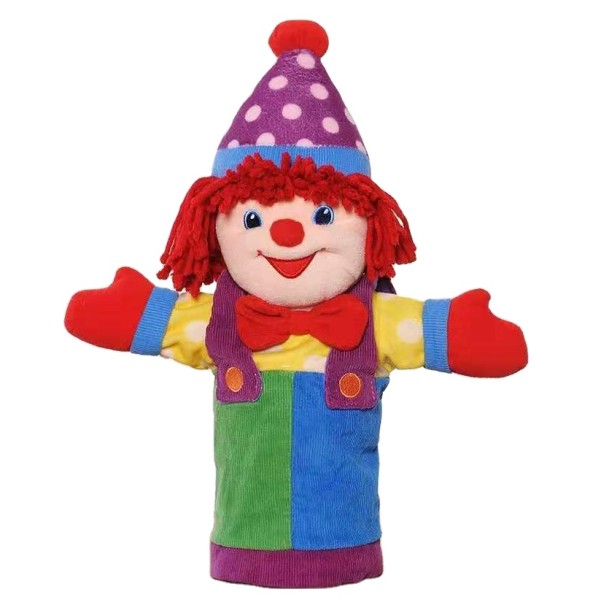 Baby Plush Toy Factory - OEM Custom Clown Hand Puppets