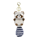 Racoon Keychain Supplier - OEM Custom Backpack Pendant Toy